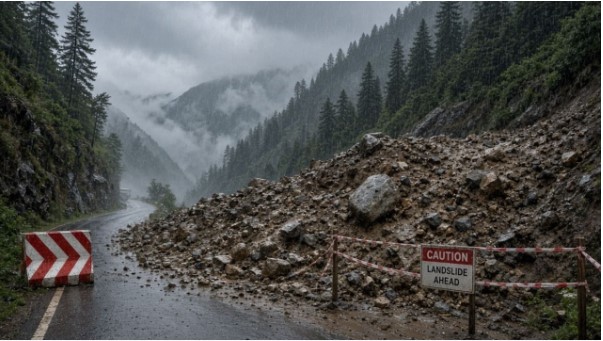 हिमाचल में बारिश का कहर जारी, 91 सड़कें बंद; मंडी-कुल्लू सबसे ज्यादा प्रभावित