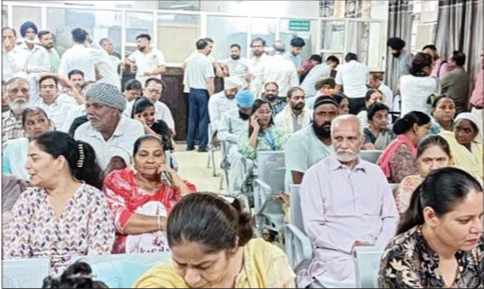 ईजी रजिस्ट्री सिस्टम में तकनीकी दिक्कत से जालंधर में रजिस्ट्रेशन कार्य हुआ प्रभावित