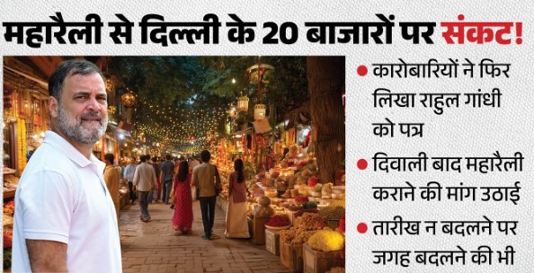 दिल्ली: कांग्रेस की महारैली की तारीख बदलने की मांग, व्यापारियों को 10 हजार करोड़ के नुकसान की आशंका