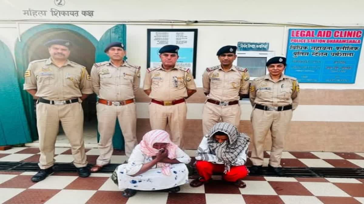 15 तोला सोना और 4 किलो चांदी पर हाथ किया था साफ, पुलिस ने गग्गल से दो आरोपियों को किया गिरफ्तार 