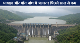 पंजाब में जुलाई में 26% कम बारिश, बांधों का जलस्तर घटा; सिंचाई और बिजली उत्पादन पर बढ़ा संकट