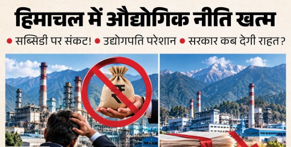 हिमाचल में औद्योगिक नीति खत्म, 30 हजार उद्योगों पर संकट के बादल; सब्सिडी और रियायतों पर असमंजस