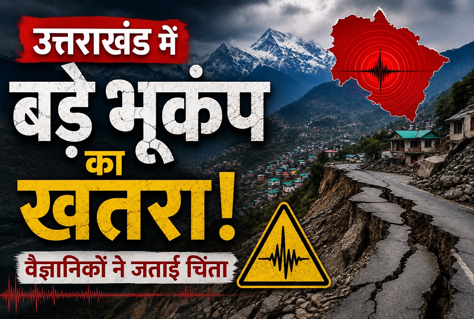 उत्तराखंड में है 200 साल का सिस्मिक गैप, वैज्ञानिकों ने जताई बड़े भूकंप की आशंका