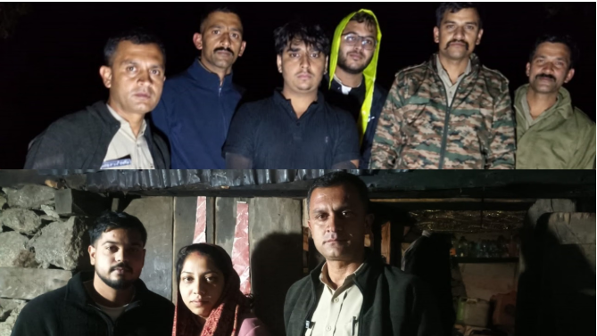 चूड़धार के जंगल में रास्ता भटके 4 श्रद्धालु, शिमला पुलिस ने रातभर चलाया रेस्क्यू अभियान; सभी को सुरक्षित बचाया